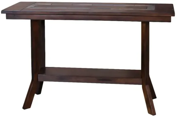 Santa Fe Brown Sofa Table