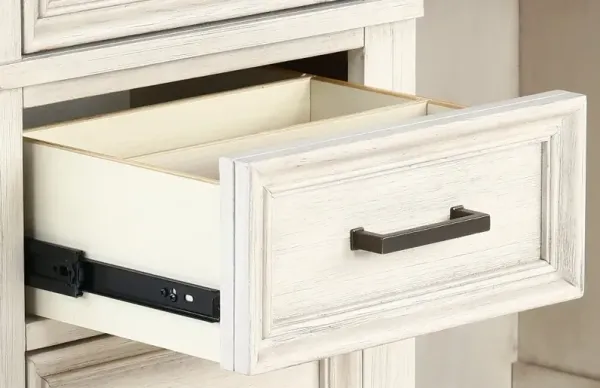 Caraway Antique White Credenza and Hutch