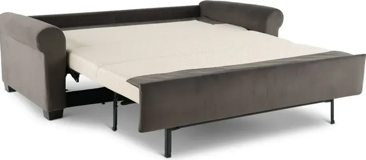 Cooper Toscana Gunmetal Queen Plus Sofa Bed