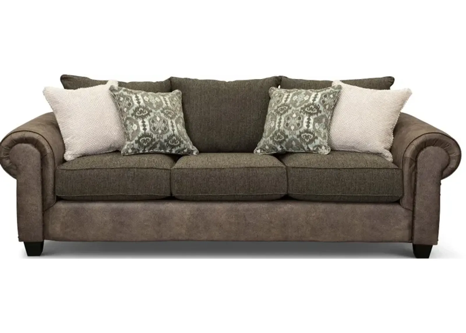 Lonestar Two-Tone Brown Sofa