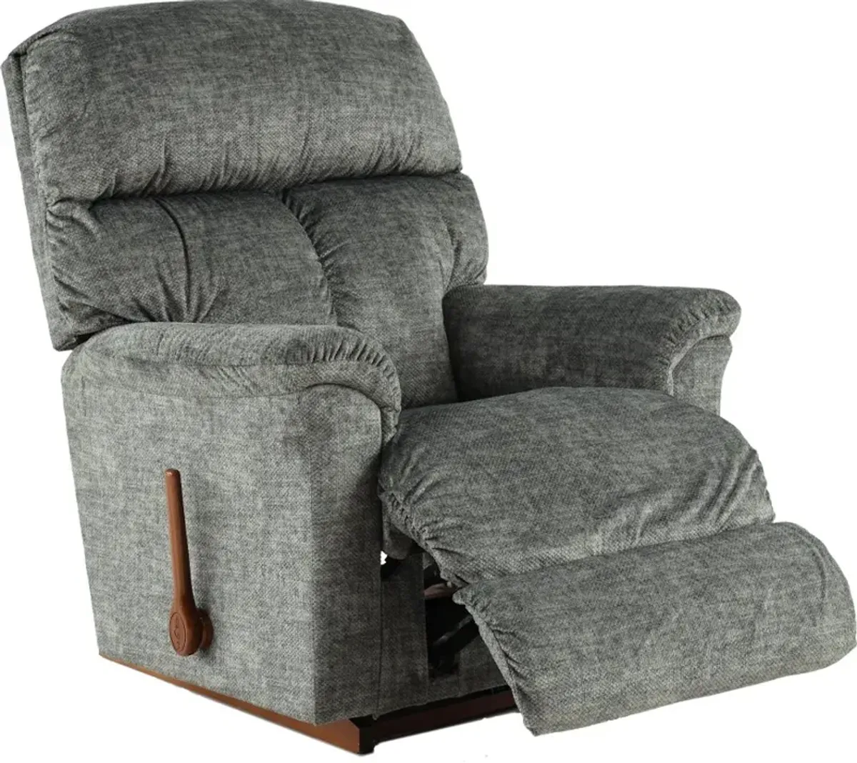 Reed Stone Gray Manual Rocker Recliner