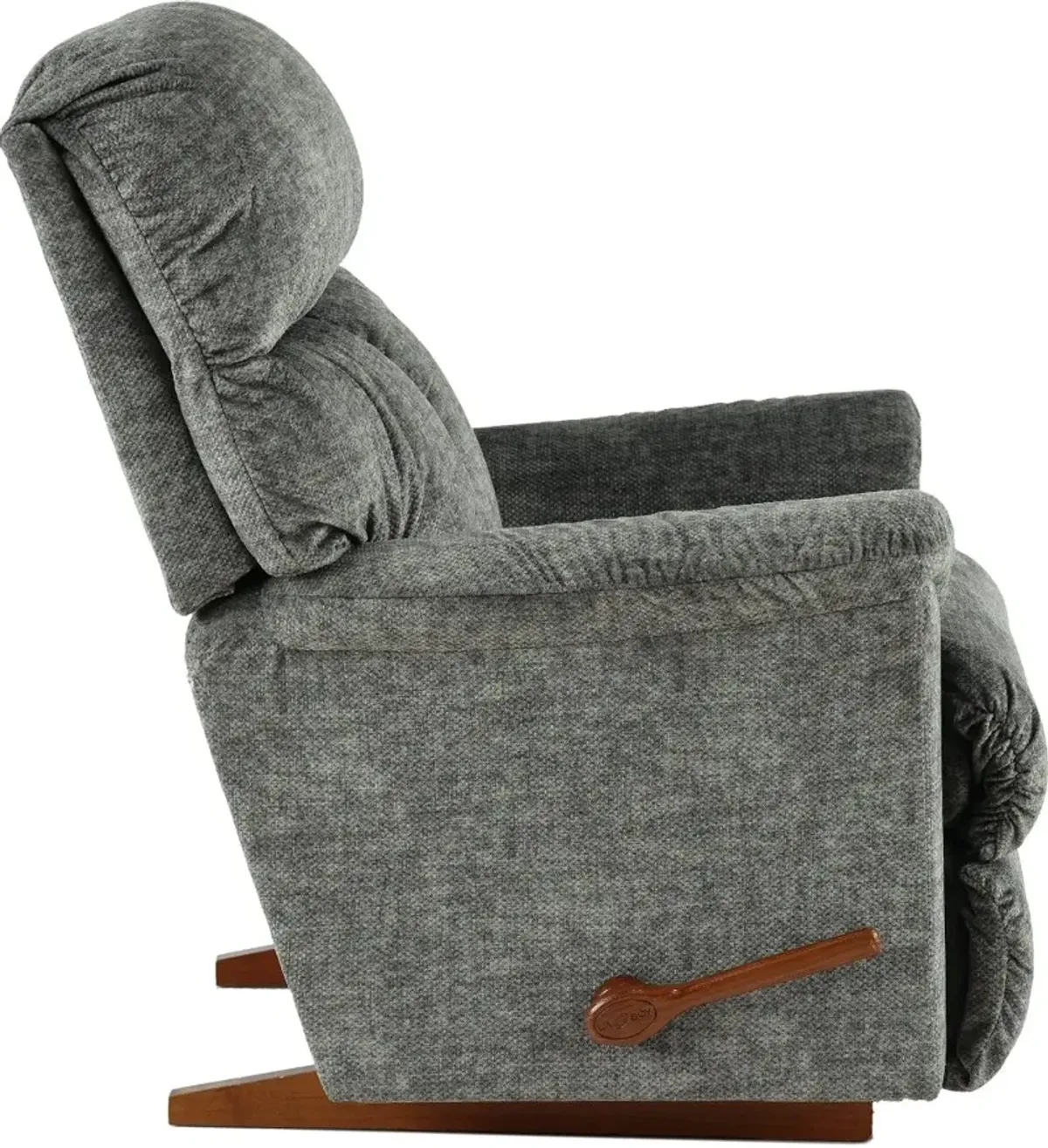 Reed Stone Gray Manual Rocker Recliner