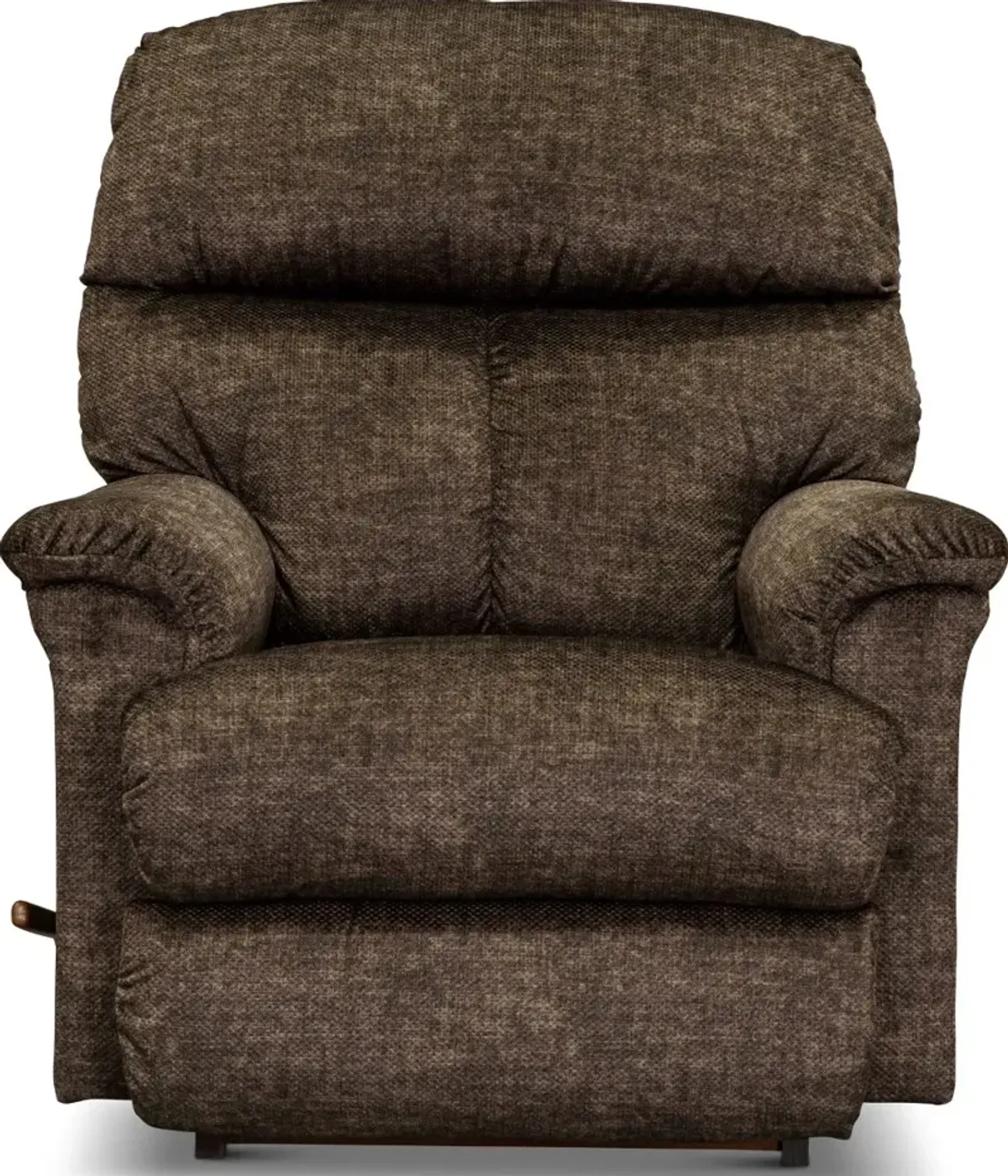 Reed Walnut Brown Manual Rocker Recliner