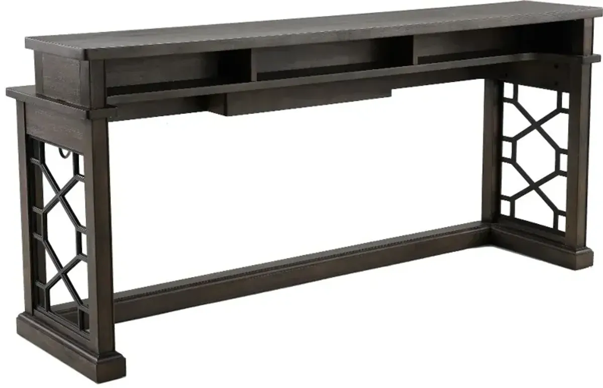 Sun Smokey Gray Sofa Table