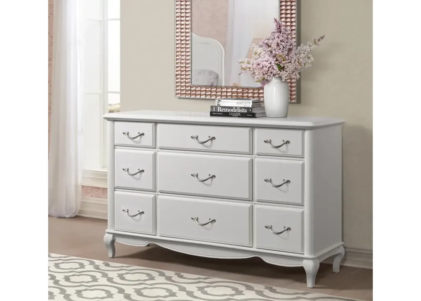 Kelly White Dresser