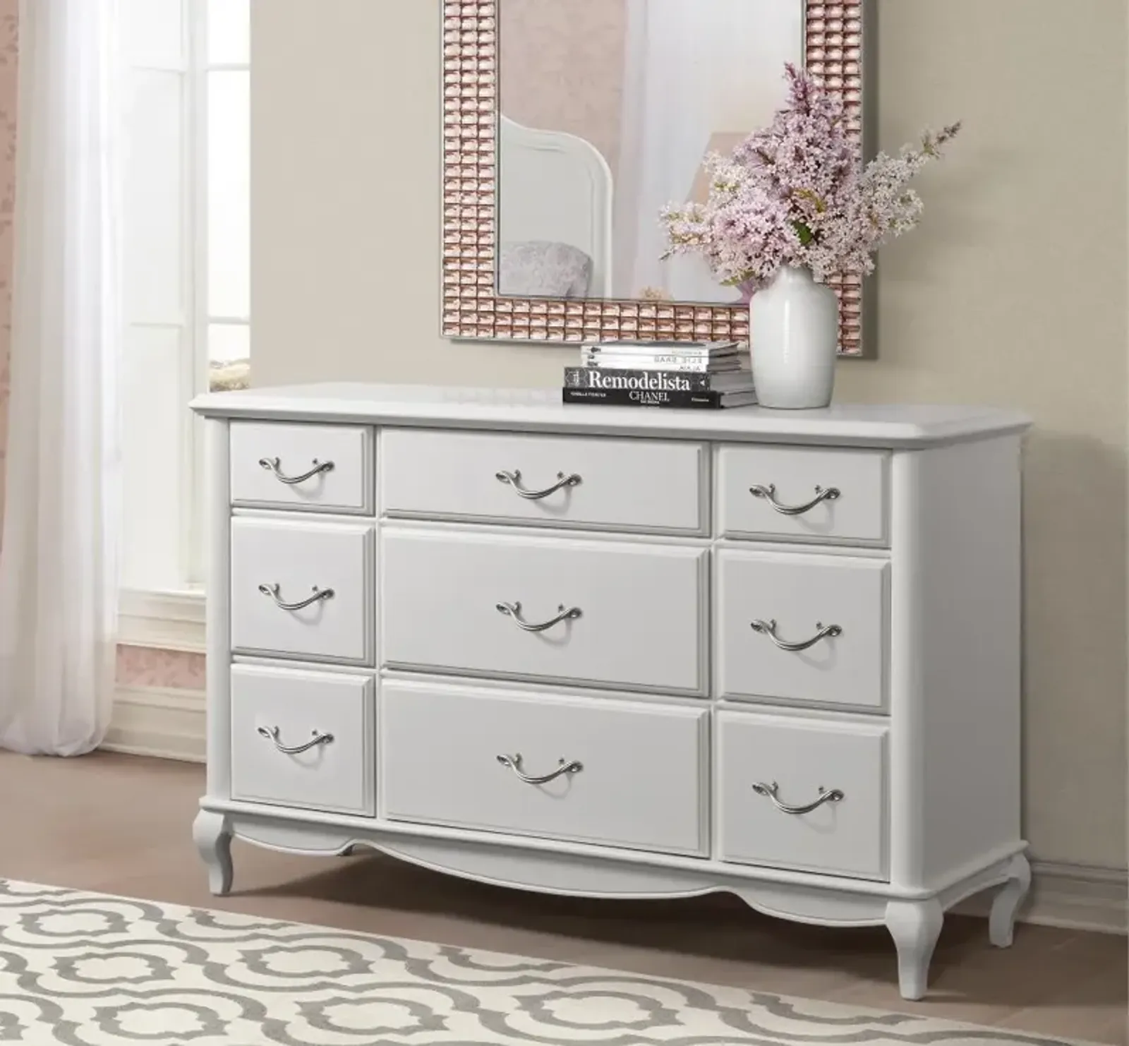 Kelly White Dresser