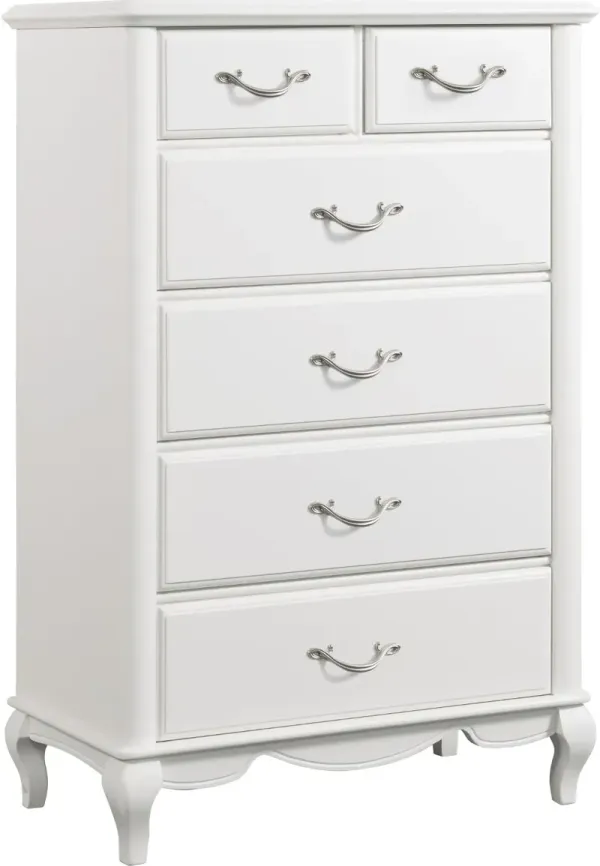 Kelly White Chest of Drawers