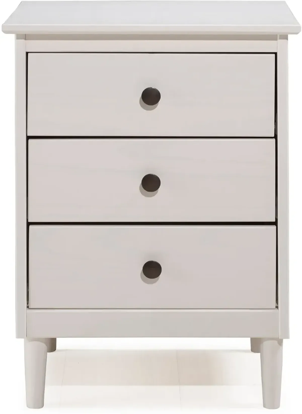 Spencer Classic White Nightstand - Walker Edison