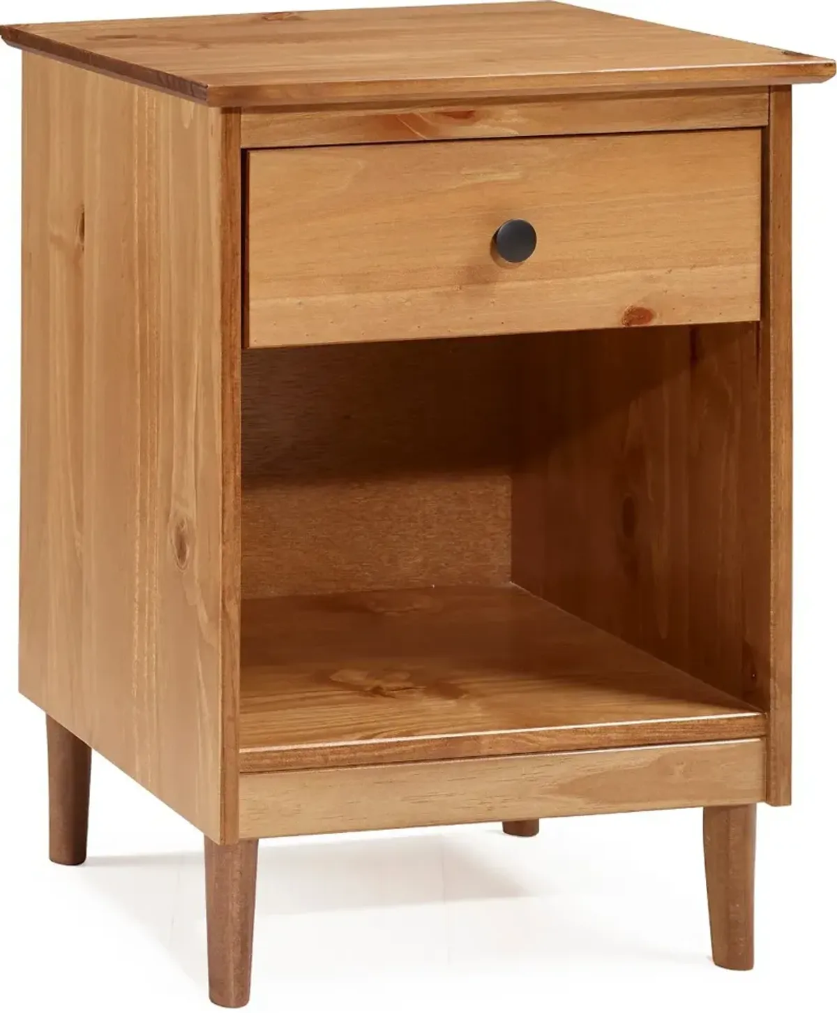 Spencer Classic Caramel Nightstand - Walker Edison