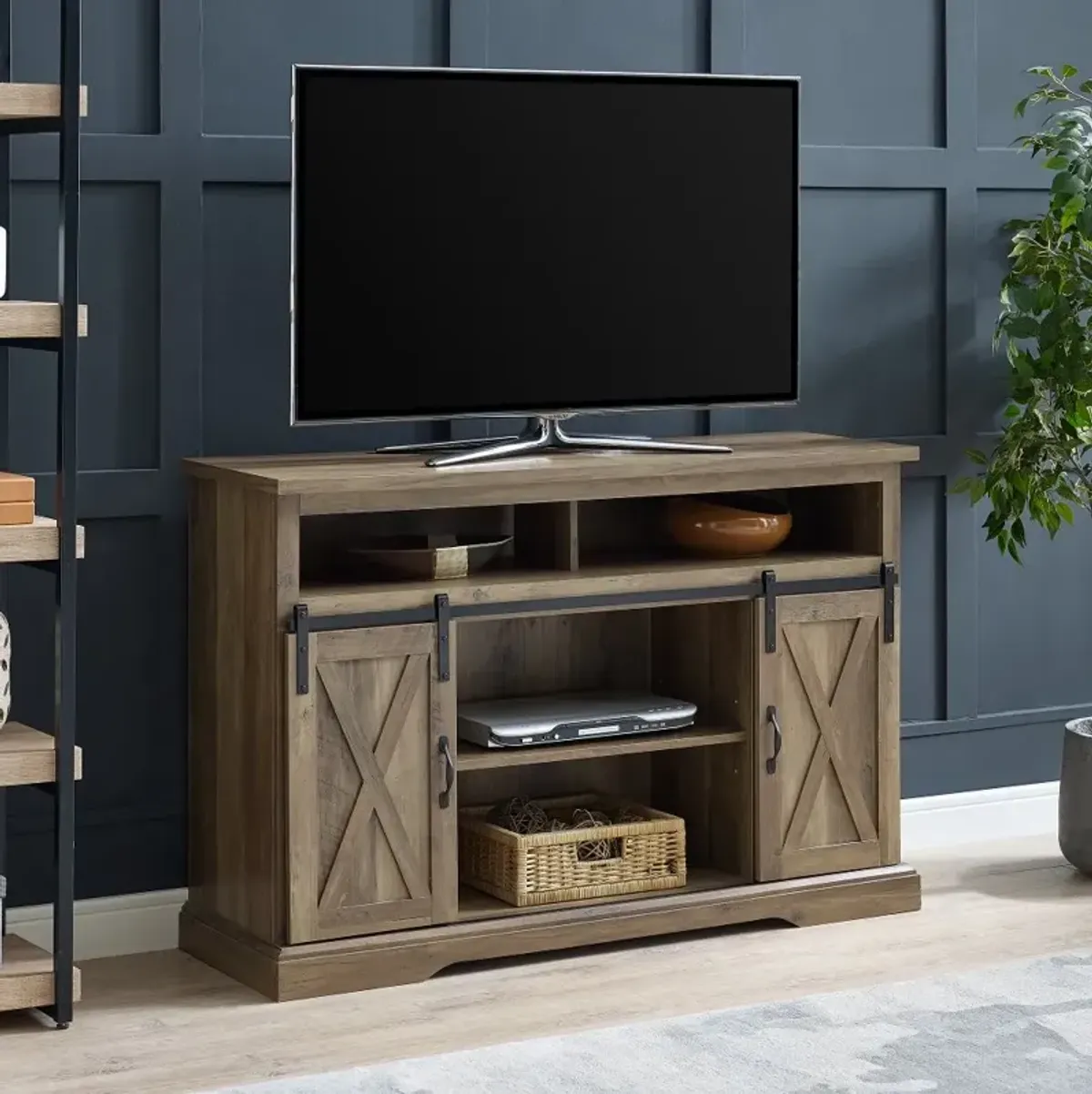 Modern Farmhouse 52 Inch TV Stand - Walker Edison
