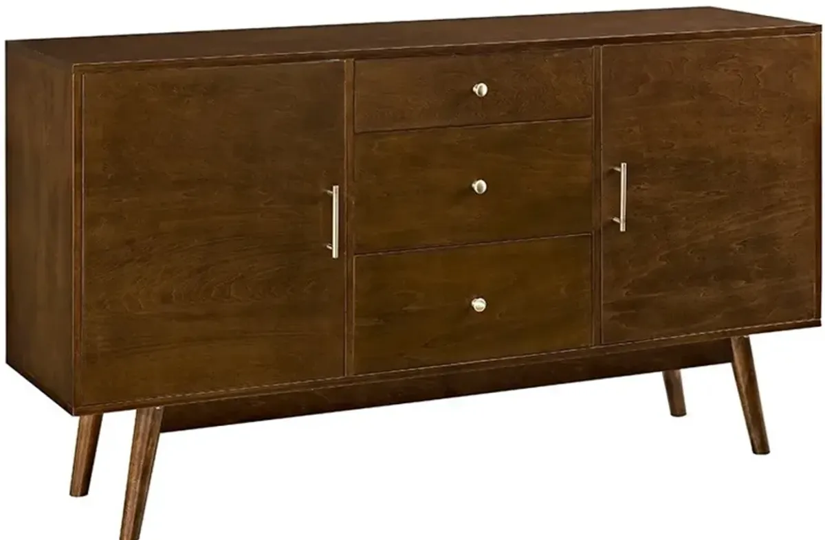 60 Inch Mid Century Modern Wood TV Stand - Walker Edison