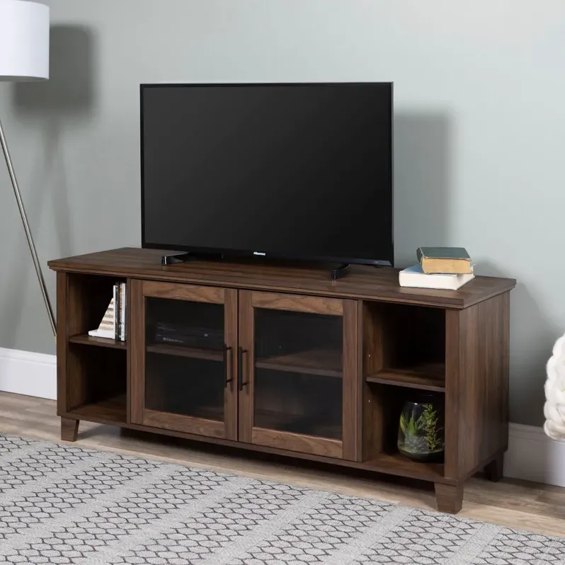 Scout Dark Walnut 58 Inch TV Stand - Walker Edison