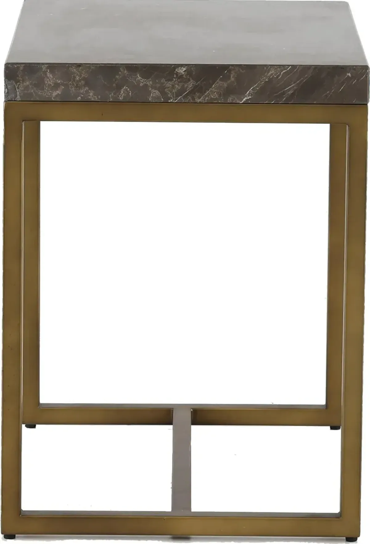 Roka Gray Marble End Table