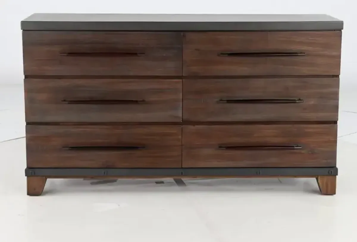 Forge Rustic Brown Dresser