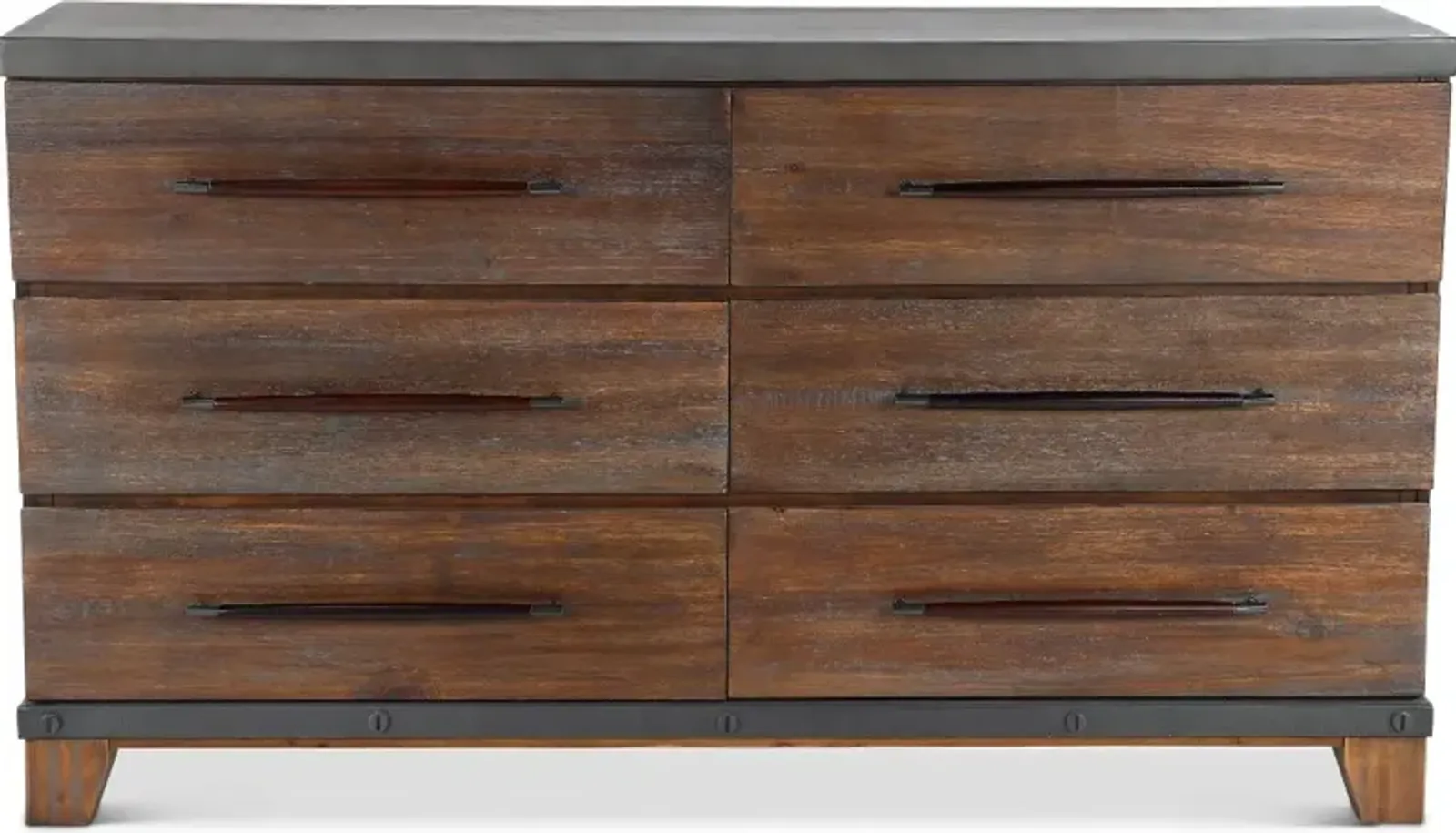 Forge Rustic Brown Dresser