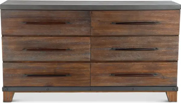 Forge Rustic Brown Dresser