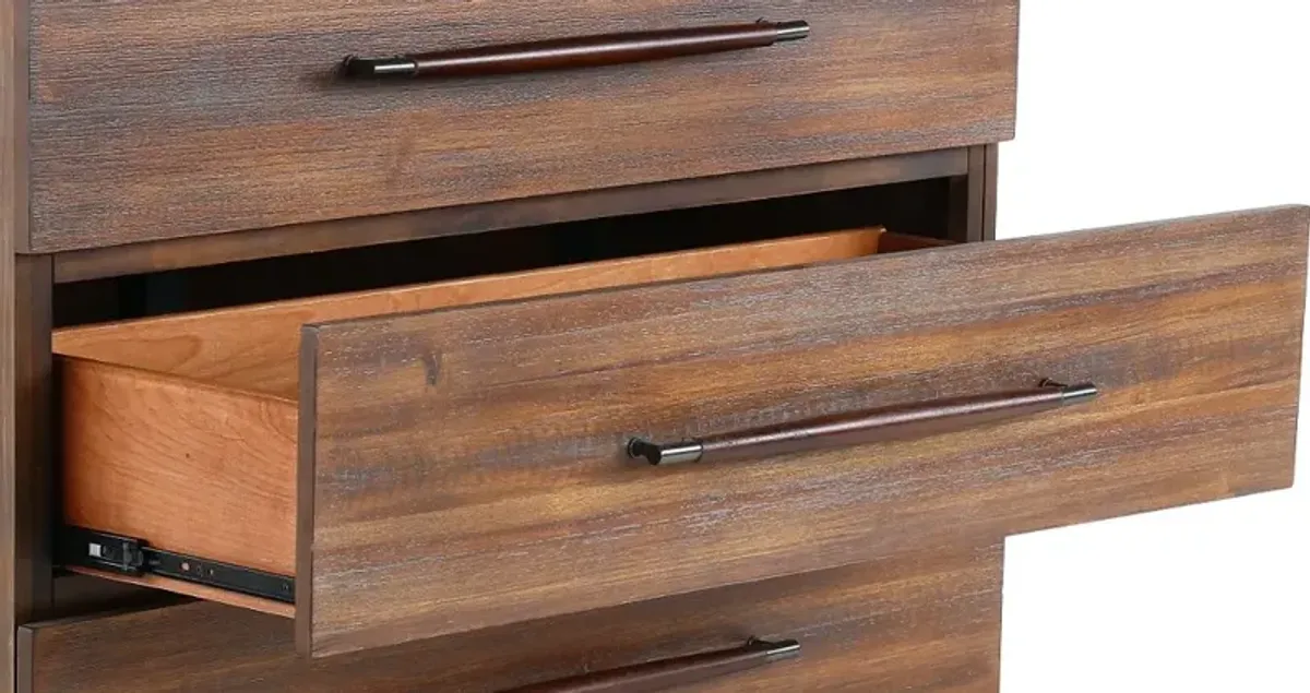 Forge Rustic Brown Chest of Drawers