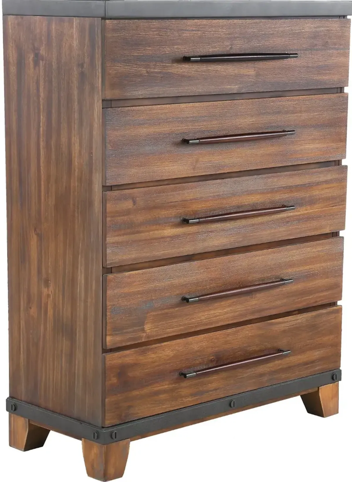 Forge Rustic Brown Chest of Drawers