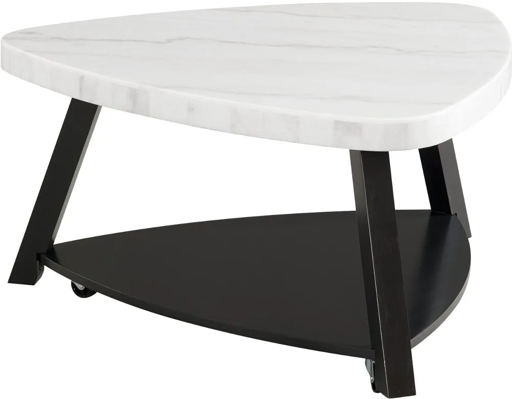 Trinity White Marble Coffee Table