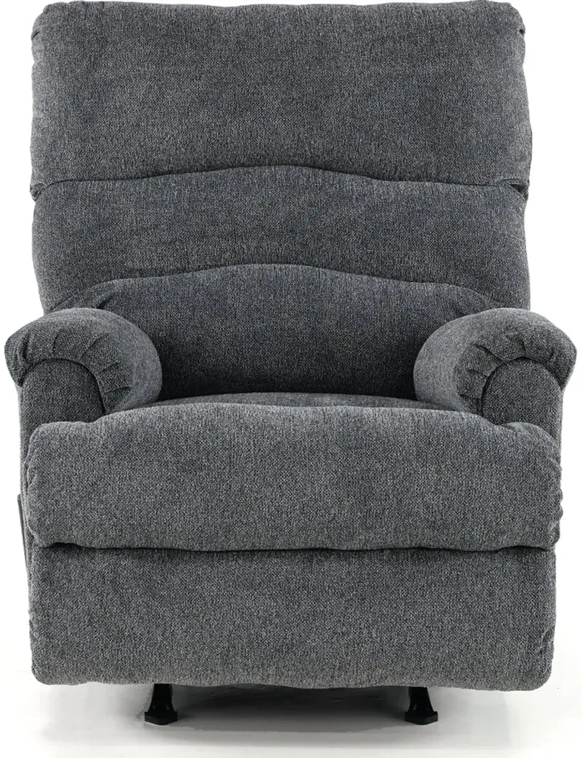 Manfort Charcoal Gray Rocker Recliner