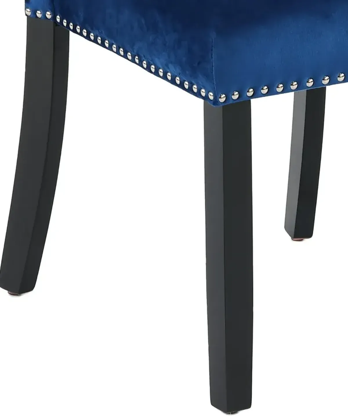 Valentino Blue Velvet Dining Chair