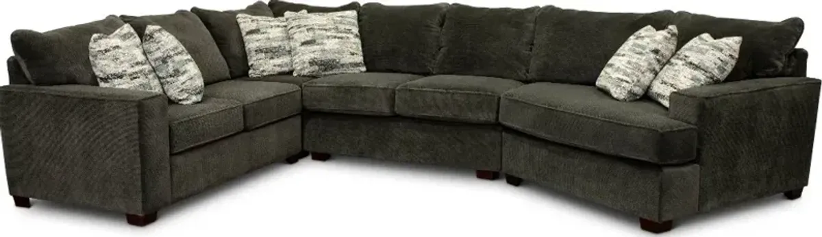 Autumn Gray 4 Piece Sectional