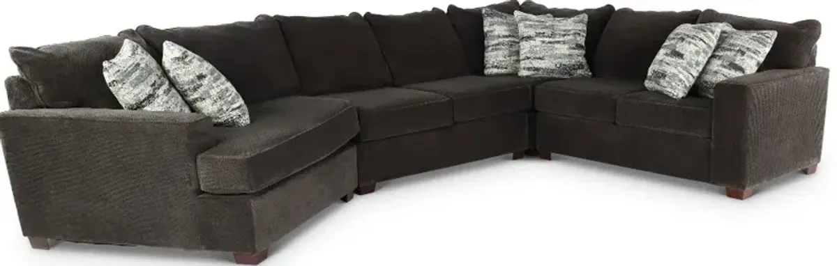 Autumn Gray 4 Piece Sectional