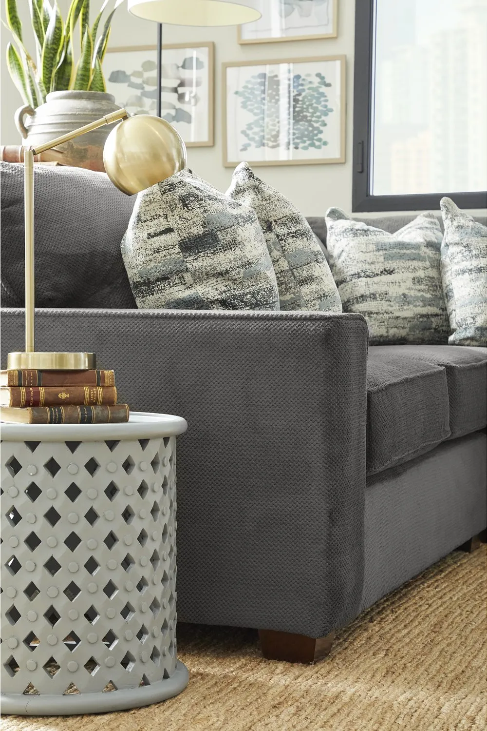 Autumn Gray 4 Piece Sectional