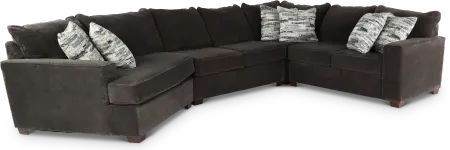 Autumn Gray 4 Piece Sectional