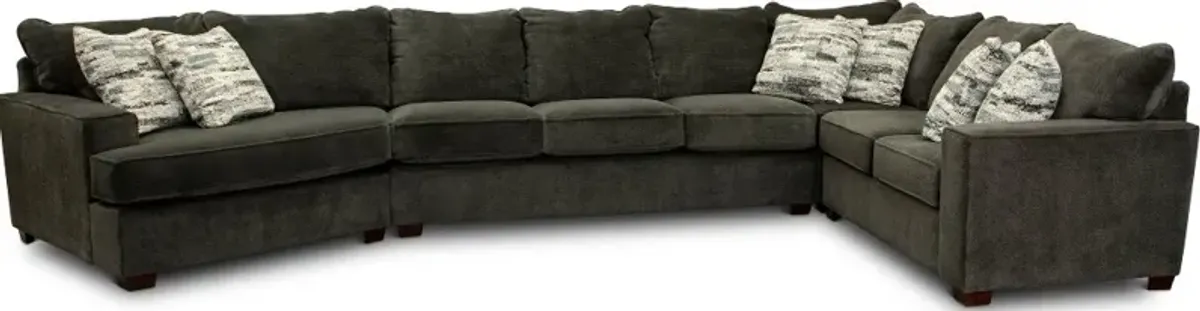 Autumn Gray 4 Piece Sectional