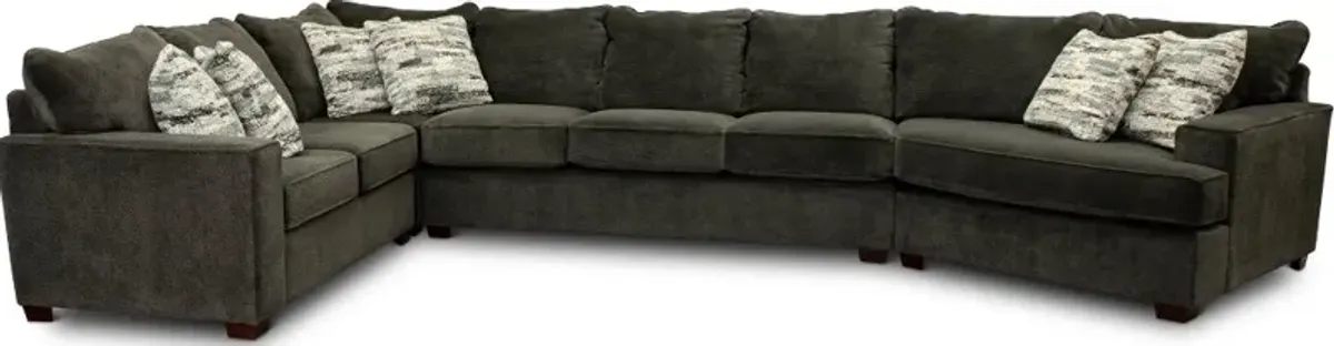 Autumn Gray 4 Piece Sectional