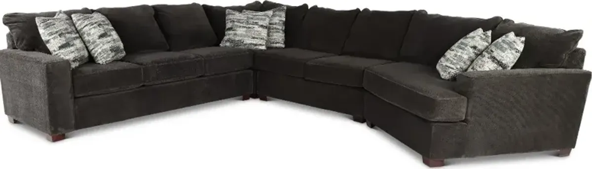 Autumn Gray 4 Piece Sectional