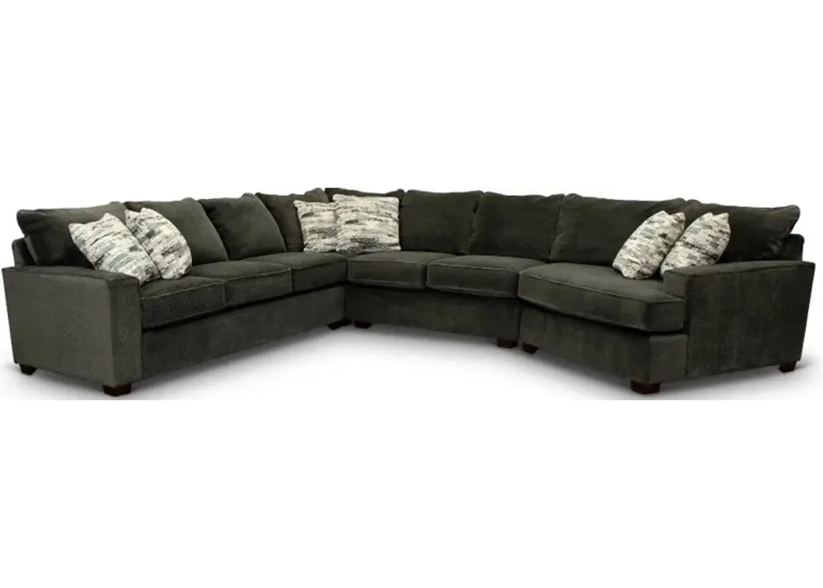 Autumn Gray 4 Piece Sectional