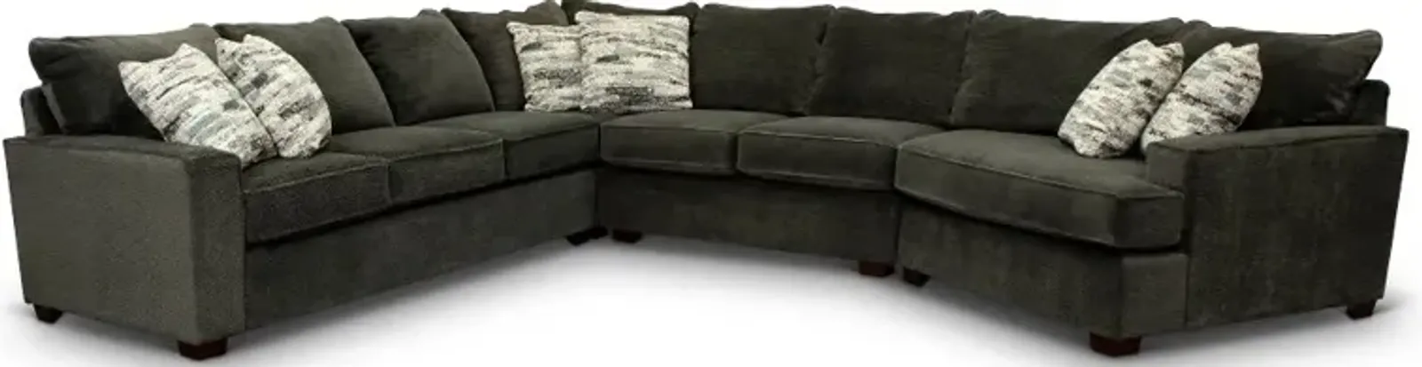 Autumn Gray 4 Piece Sectional