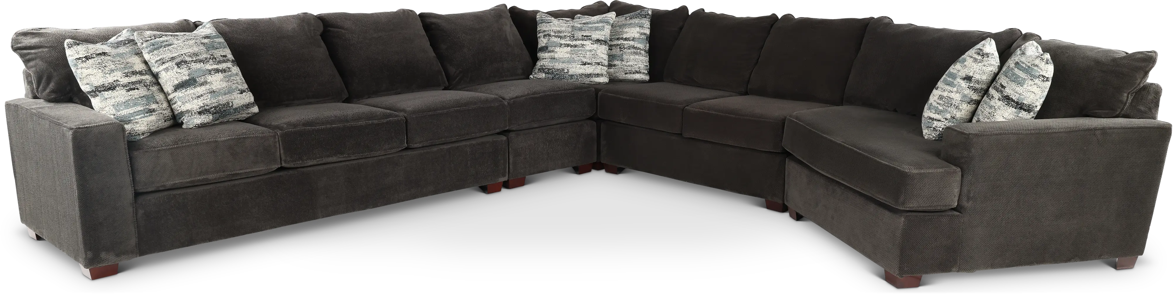 Autumn Gray 5 Piece Sectional