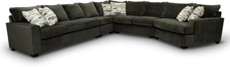 Autumn Gray 5 Piece Sectional