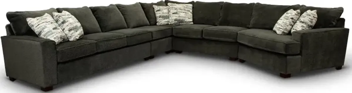 Autumn Gray 5 Piece Sectional