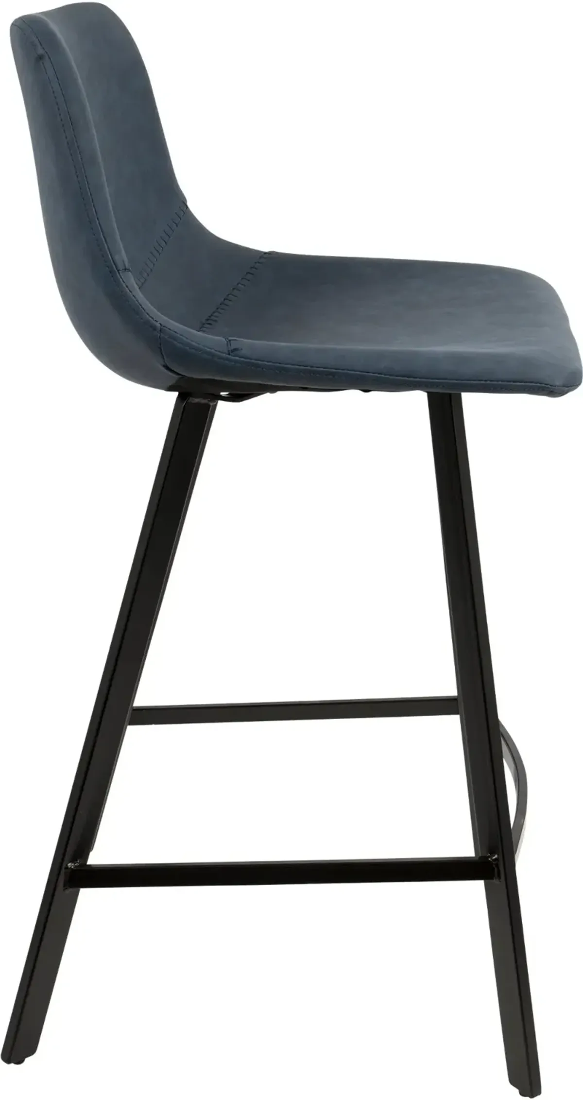 Outlaw Blue Counter Height Stool, Set of 2