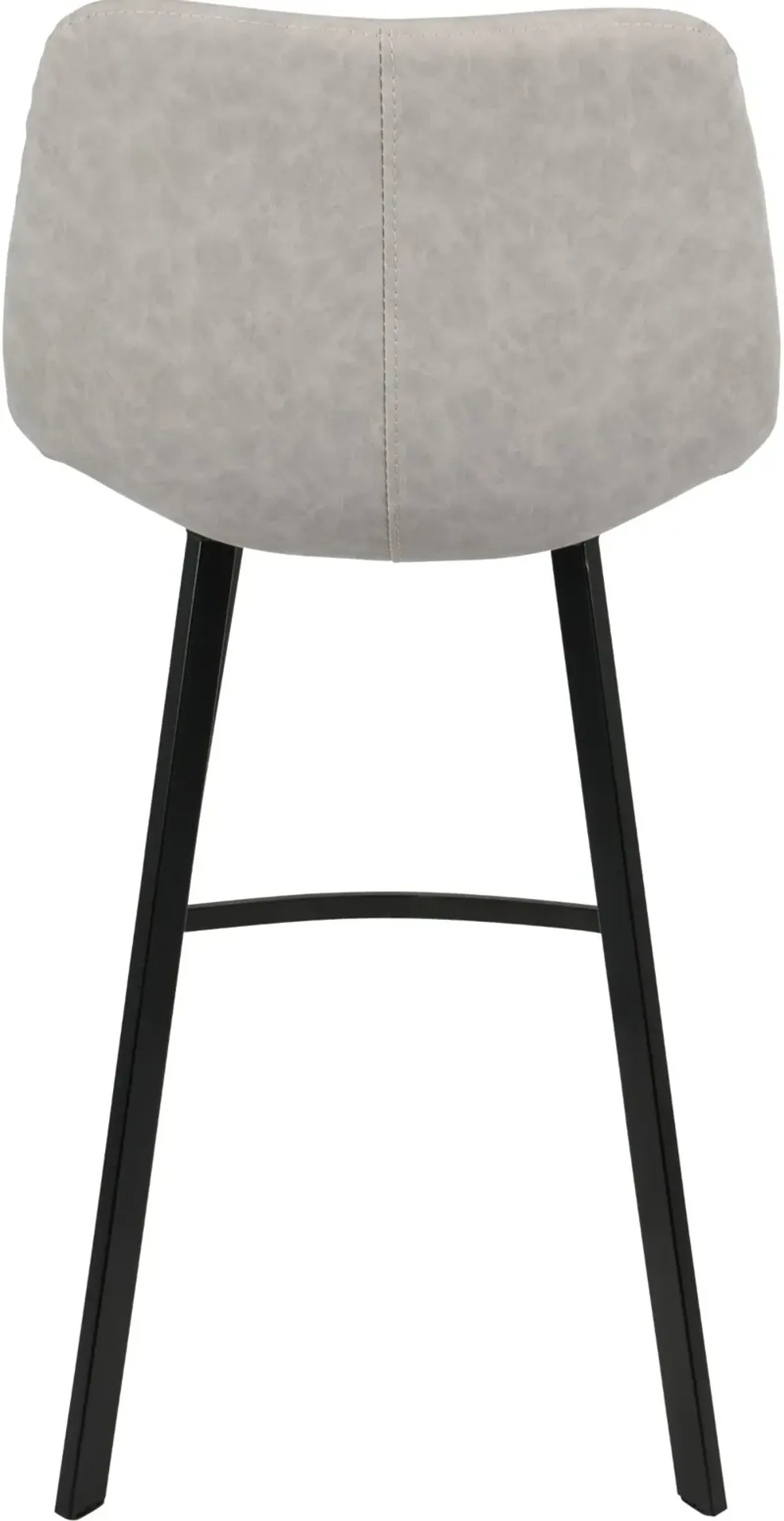 Outlaw Gray Counter Height Stool, Set of 2