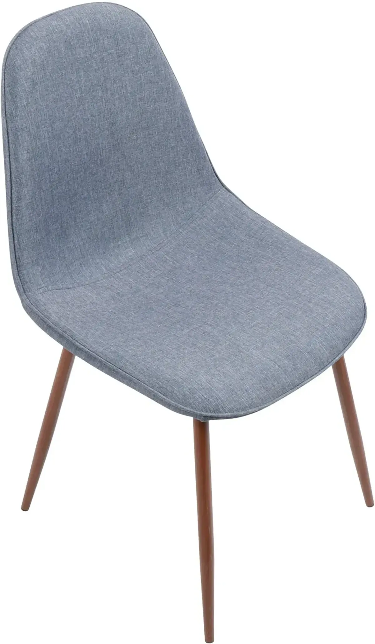 Mid Century Blue Dining Room Chair (Set of 2) - Pebble