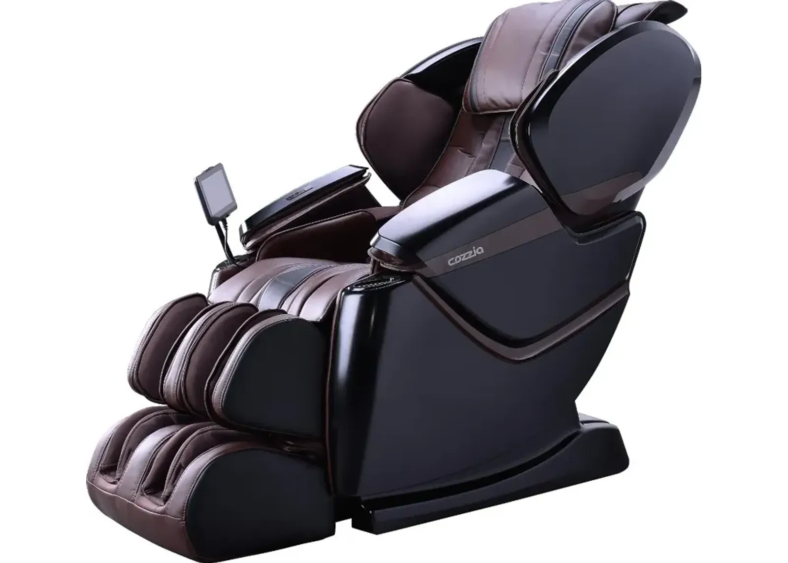 Espresso Brown 2 Piece Massage Chair - Zero-Gravity