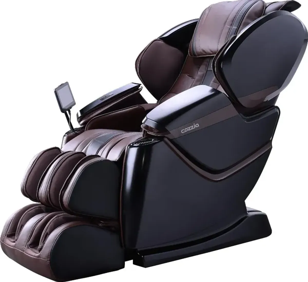 Espresso Brown 2 Piece Massage Chair - Zero-Gravity