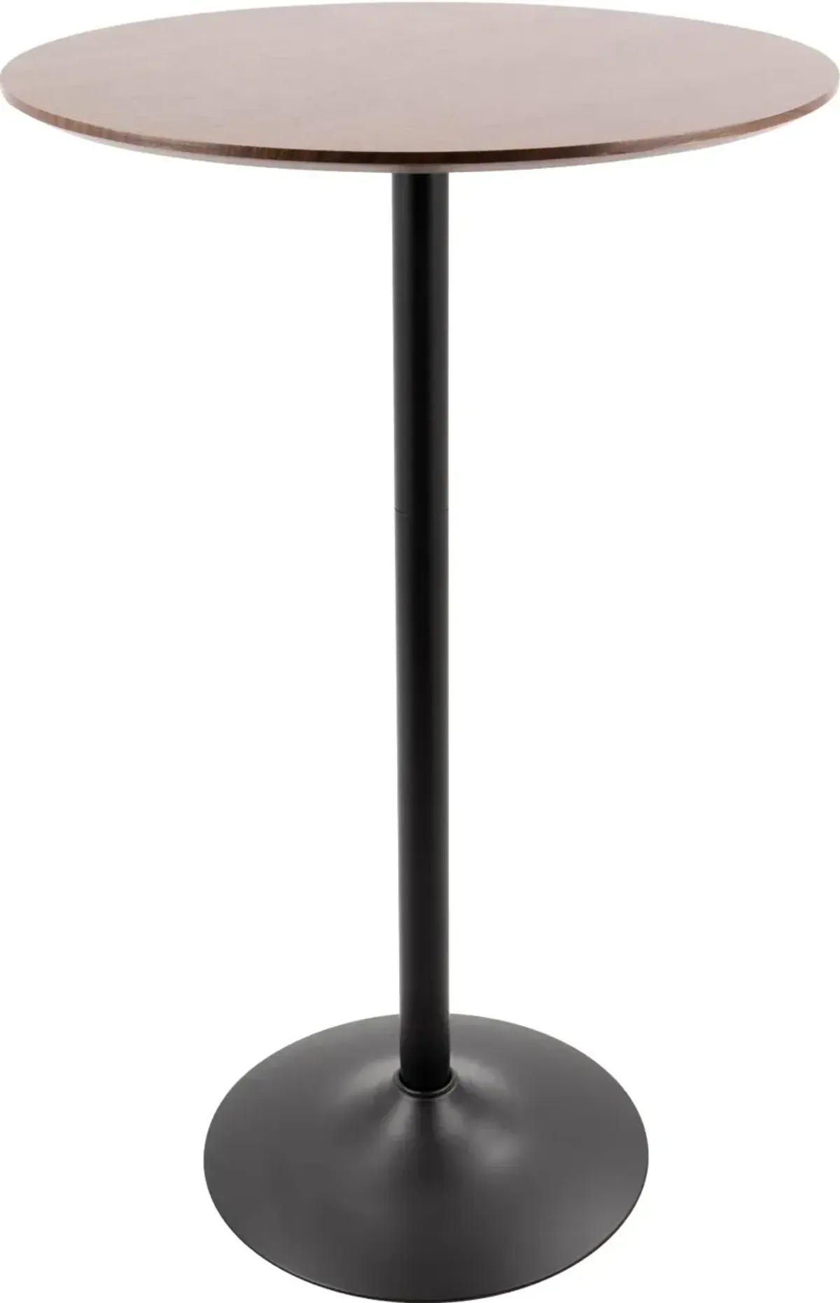 Pebble Black Adjustable Table