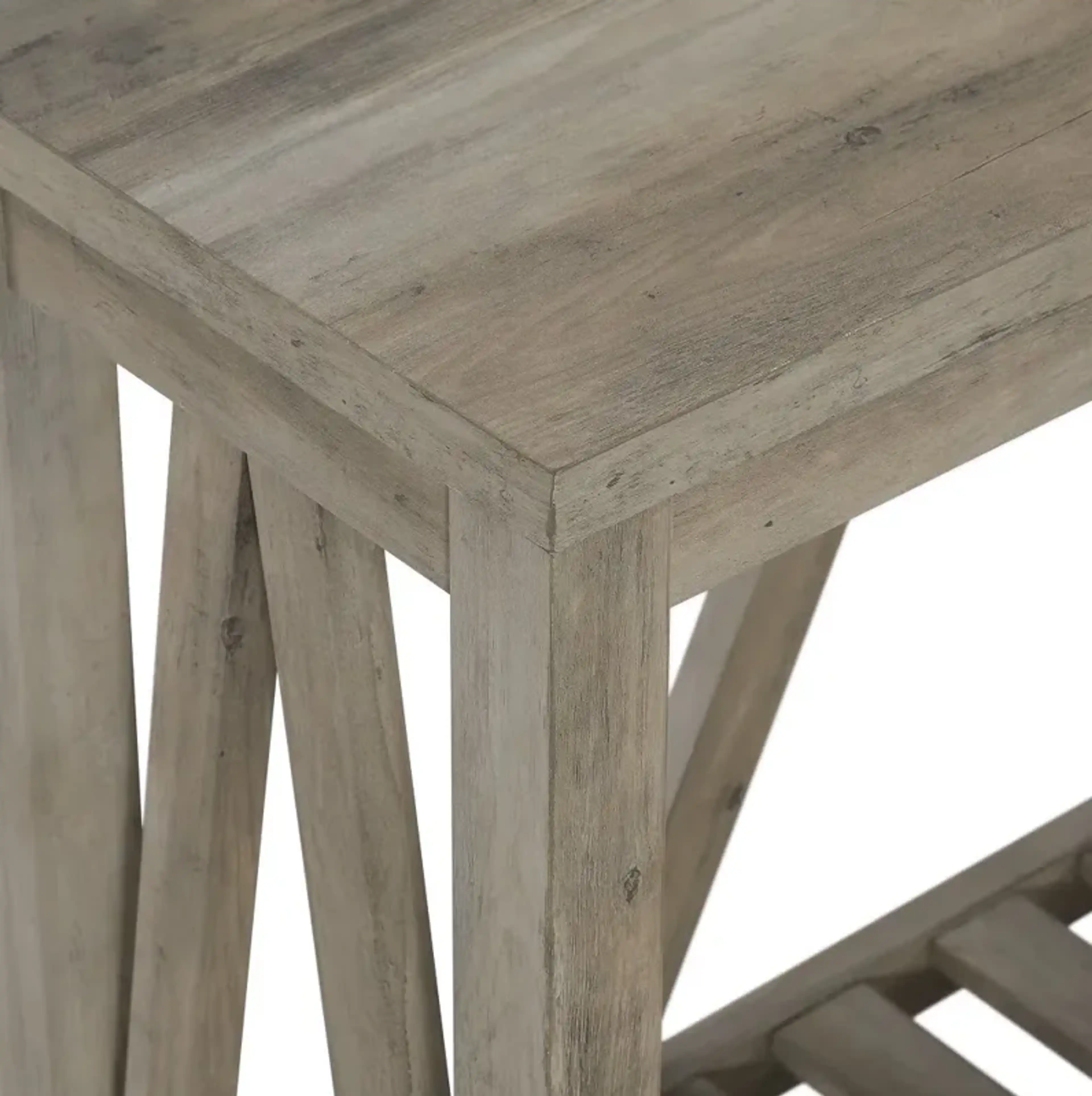 Rustic Gray Entryway Table A Frame Walker Edison Rc Willey | Furniture.com