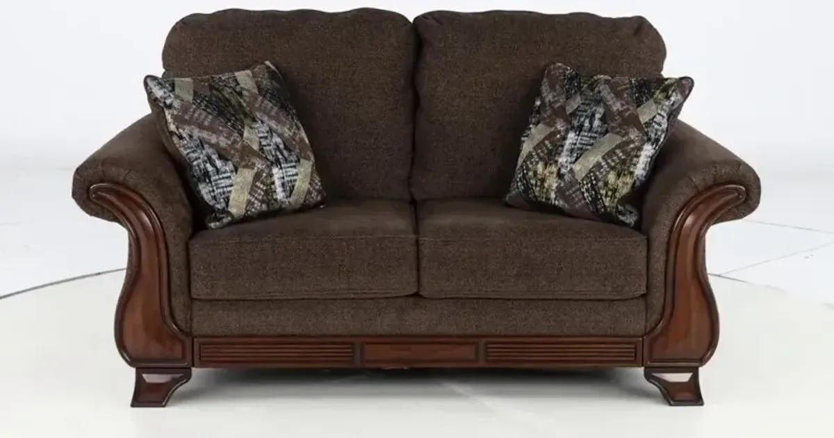 Miltonwood Brown Loveseat