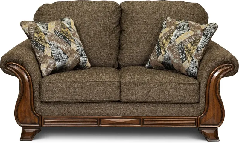 Miltonwood Brown Loveseat