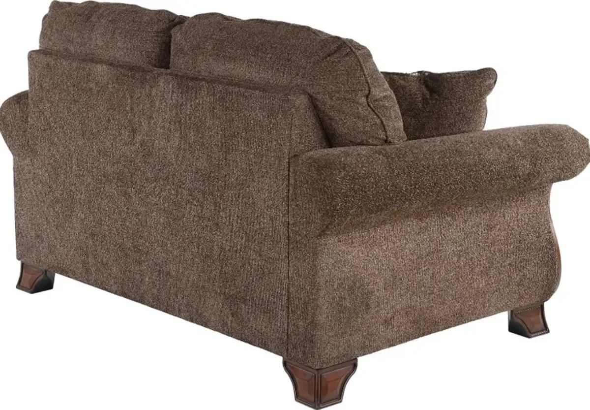 Miltonwood Brown Loveseat