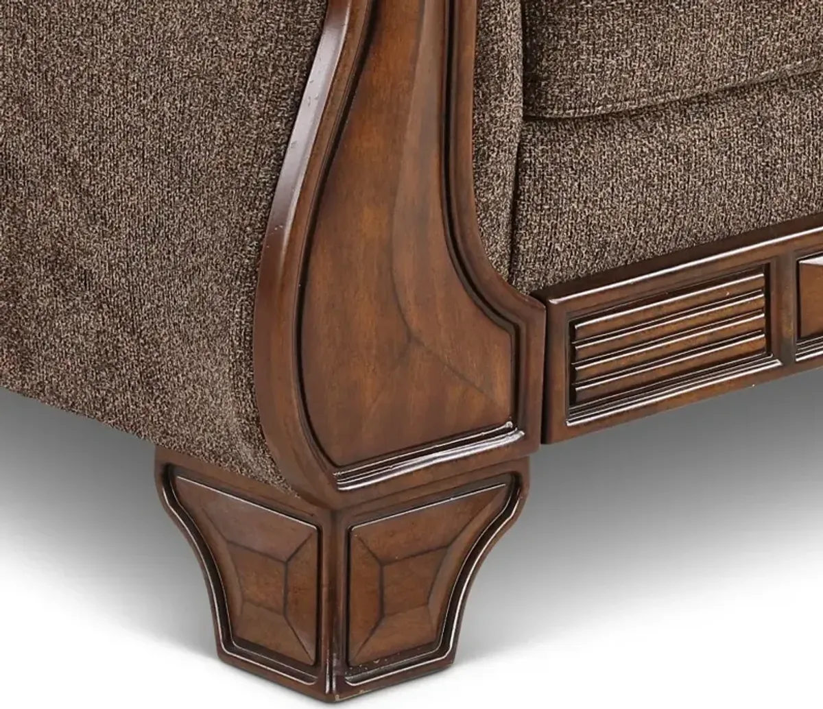 Miltonwood Brown Loveseat