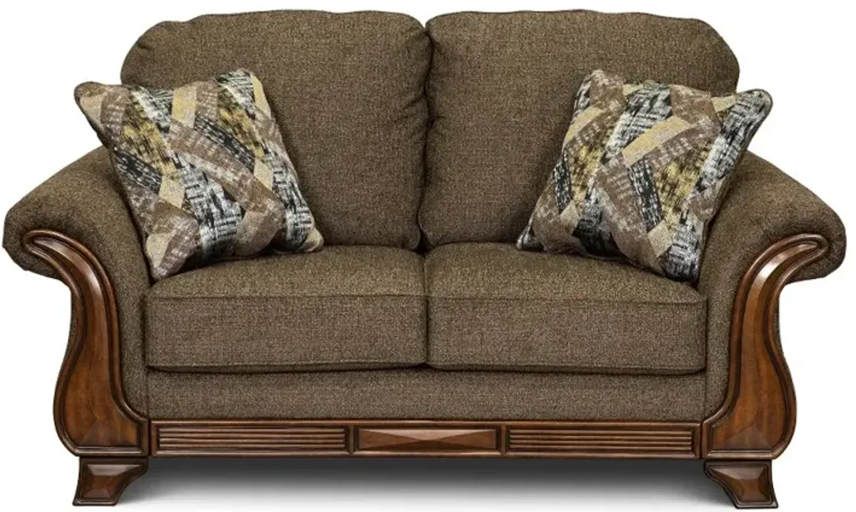 Miltonwood Brown Loveseat