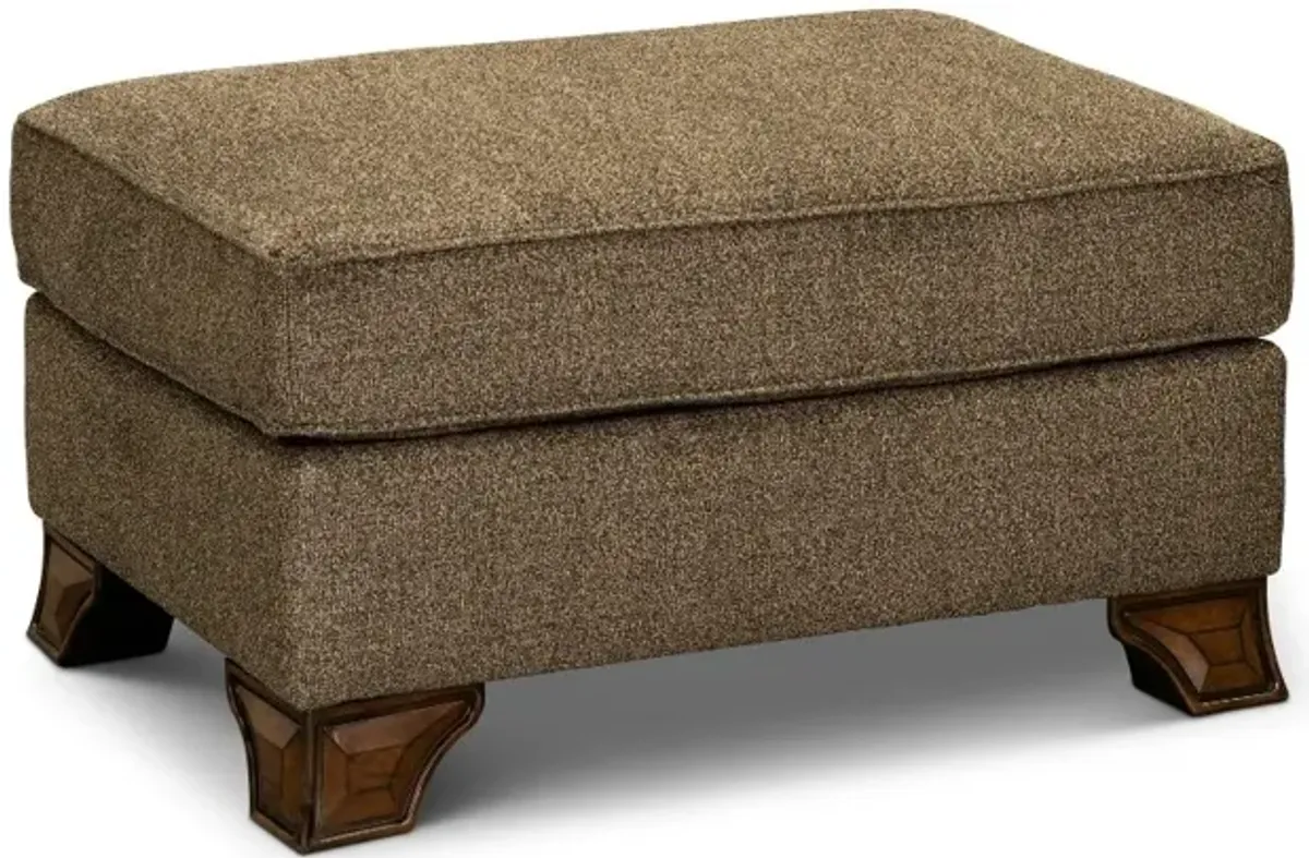 Miltonwood Brown Ottoman